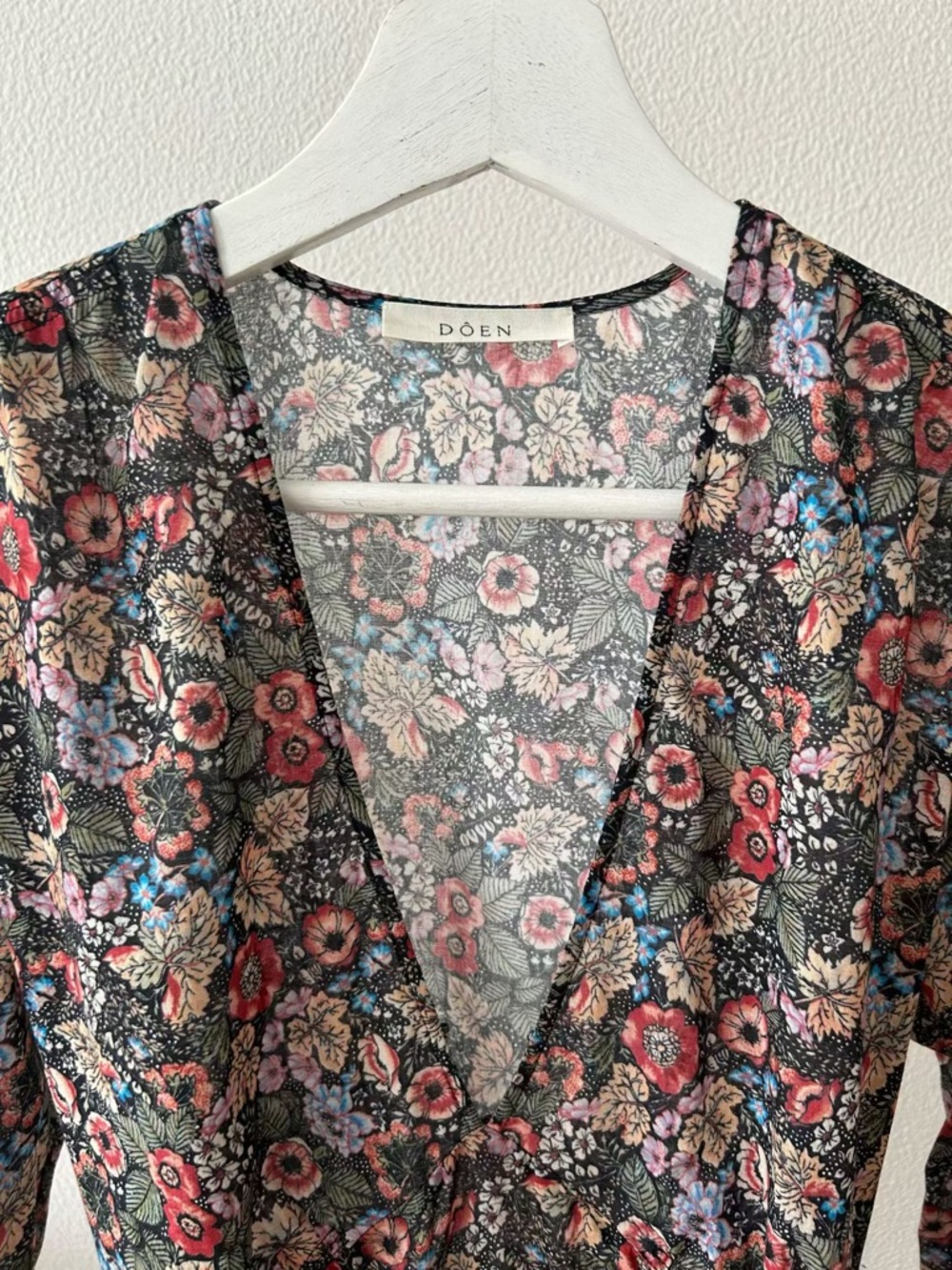 Doen CHARLESTON DRESS in wildberry thicket - size S - Picture 5 of 9